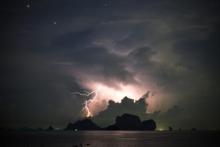 Monsoon Lightning Storm