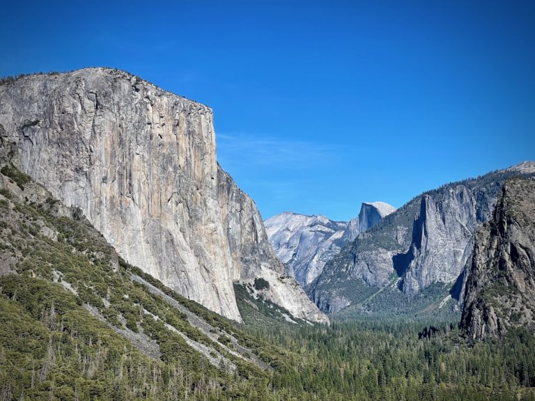 Yosemite National Park - El Capitan and Half Dome